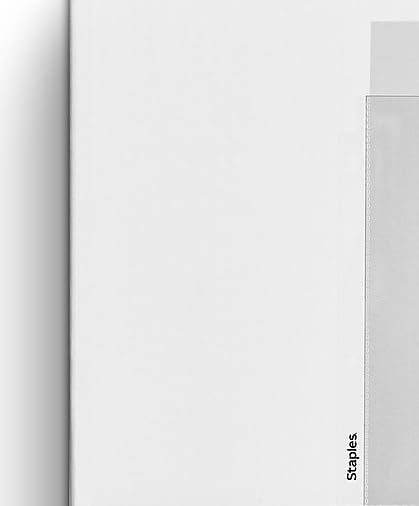 Staples Sheet Protectors, 8.5" x 11" – Top-Loading Clear Page Protectors, 3-Hole Punched, 2.4 Mil, 100-Pack - Image 5