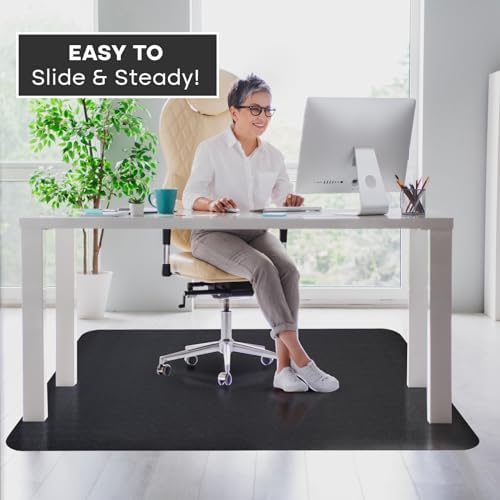 Office Chair Mat for Hardwood Floor: 63" x 51" Extra Large Desk Chair Mat - Image 7