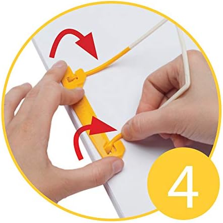 Jalema Clip Plus 5712525 Filing Clips Assorted Colours Pack of 100 Yellow/White - Image 7