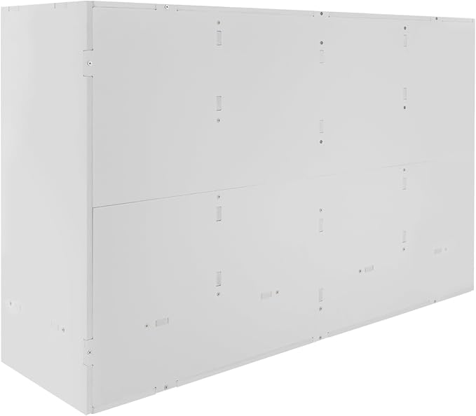 Mail Sorter Organizer, White Student Mailbox for Classroom, Desktop File Sorter, Literature Organizer, Paper Organizer for Home School Office (White 32 Compartment with 2 Drawers) - Image 9