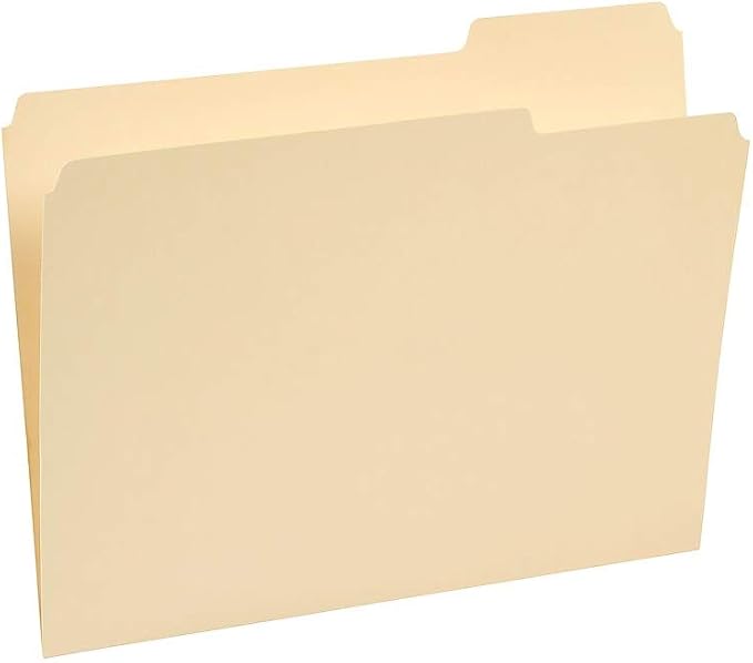 Staples File Folders, Letter Size, 1/3‑Cut Tabs, Assorted Positions, Manila, Durable Paper Stock, 250/Pack - Image 5