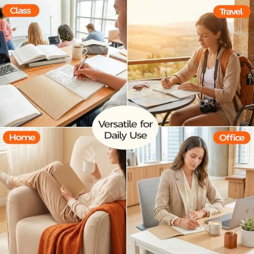 200 Pack Kraft Notebooks Bulk A5, 60 Pages Lined Ruled Journals, 8.3x5.5 In - Image 7