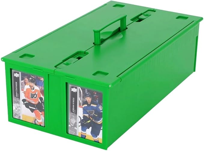 BCW Collectible Card Bin Green | Holds up to 1600 Cards | Plastic Storage Box for Pokémon, MTG & Sports Cards - 2 Pack - Image 8