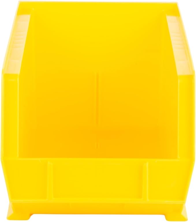 HE HUDSON EXCHANGE 15" x 8" x 7" (12 Pack) Plastic Stackable Storage Bin, Yellow - Image 5