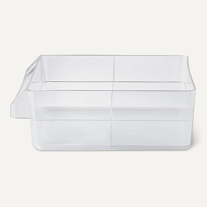 Amazon Basics 24-Drawer Plastic Storage Organizer with Dividers for Office/Craft/Tools, Wall Mountable, Sturdy, 6.3 x 21.3 x 15.8 inch, Black - Image 5