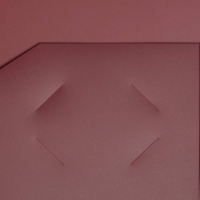 JAM PAPER Heavy Duty Plastic 2 Pocket Extra Tough School Folders - Burgundy - 6/Pack - Image 6