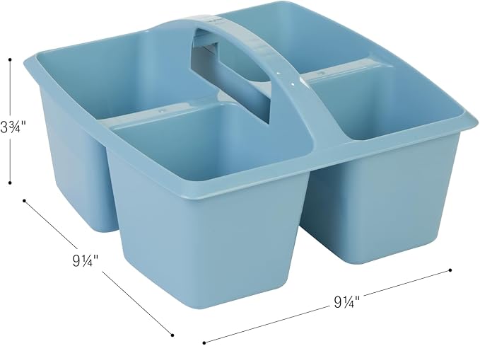 Really Good Stuff 4-Compartment Caddies, Boho, 6-Pack | Classroom Organization - Image 11