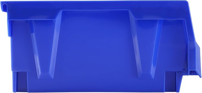 VEVOR Plastic Storage Bins 12 Pack (11 x 5 x 5-Inch), Hanging Stackable Storage Organizer Bins, Heavy Duty Stacking Containers for Closet, Garage, Office, Home, Pantry or Small Parts Organization - Image 9