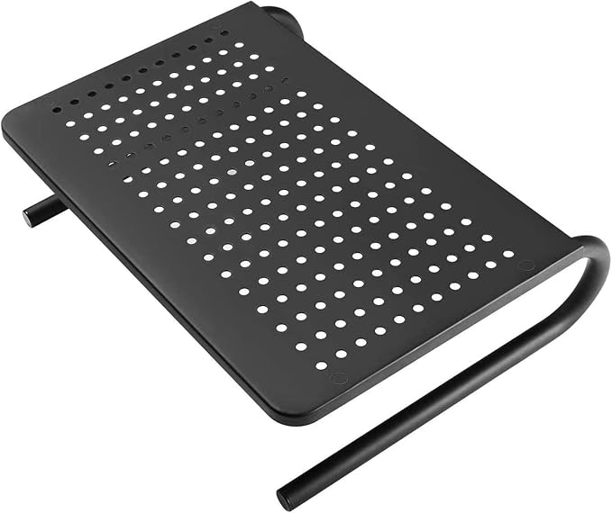 suptek Monitor Stand Riser for Computer,Laptop,Printer, Notebook and All Flat Screen Display with Vented Metal Platform and 4 Inches Height Underneath Storage (MST004-2) - Image 8