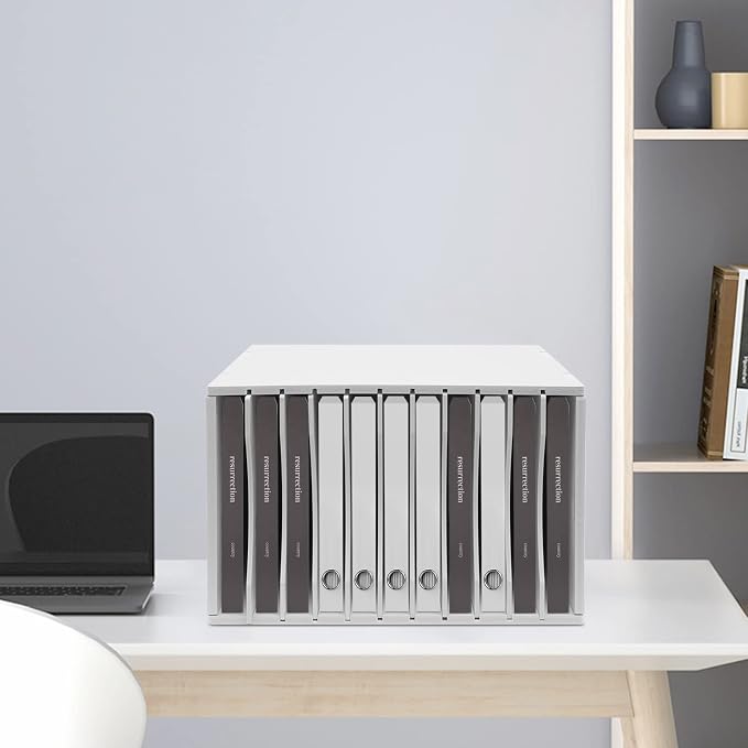 Mail Organizer 11 Slots, Literature Organizer for Classroom, Office, Home | PVC Materials & Adjustable Dividers | to Organize Files, Documents, Letters, Card Stock | 10.6''W*11.8''D*15.7''H - Image 9