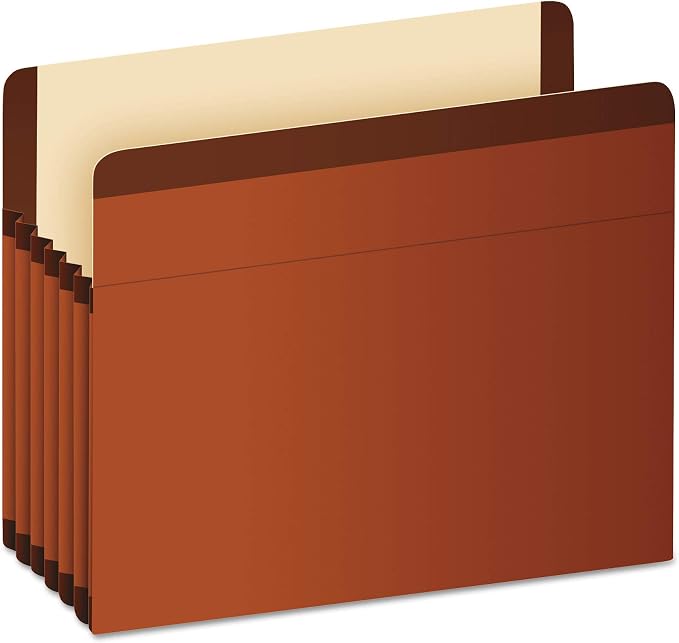 Pendaflex Premium Reinforced Recycled File Pockets 5 Pack (85565)- Legal size with 5 1/4" expansion - Image 4