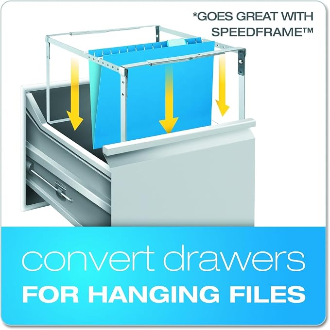 Pendaflex Recycled Hanging File Folders, Value Filing Case of 125, Green, Legal Size (8.5" x 14"), 5 Tab Positions, Includes Tabs and Inserts (64177) - Image 5