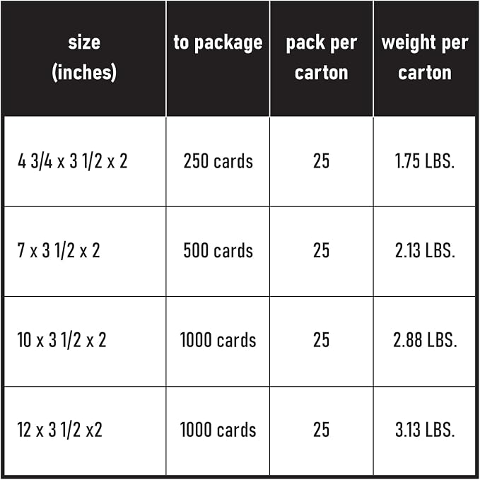 White Business Card Folding Box - Thick and Sturdy Cardboard Boxes for Storage Containers, Packaging, Card Holder and Organizer - 25 per Pack (7" x 3 1/2" x 2") - Image 6