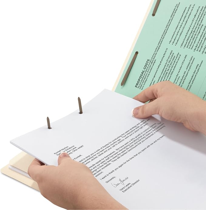 Smead Classification File Folder, 1 Divider, 2" Expansion, 2/5-Cut Tab, Legal Size, Manila, 10 per Box (18700) - Image 8