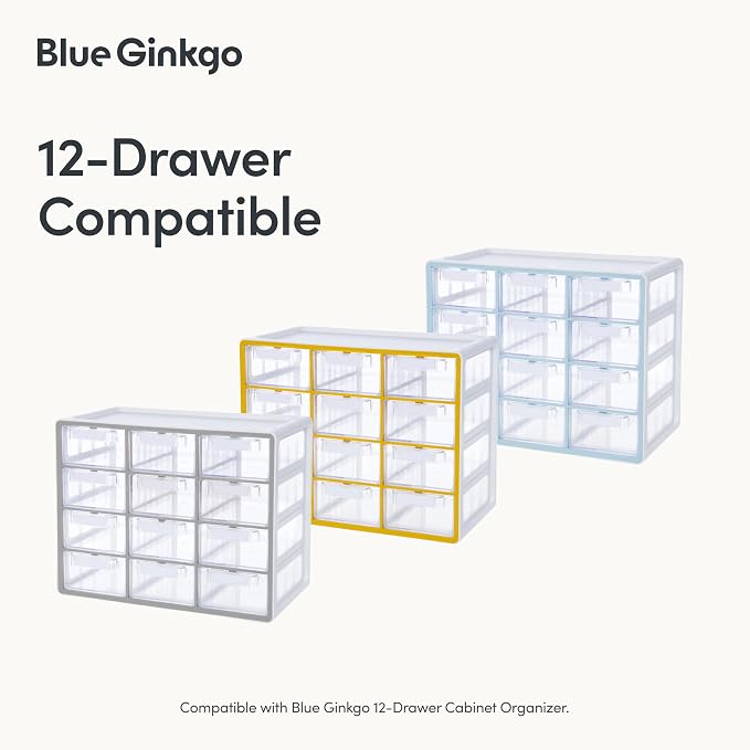 Blue Ginkgo 12-Drawer Cabinet Dividers, 12-Pack - Image 4