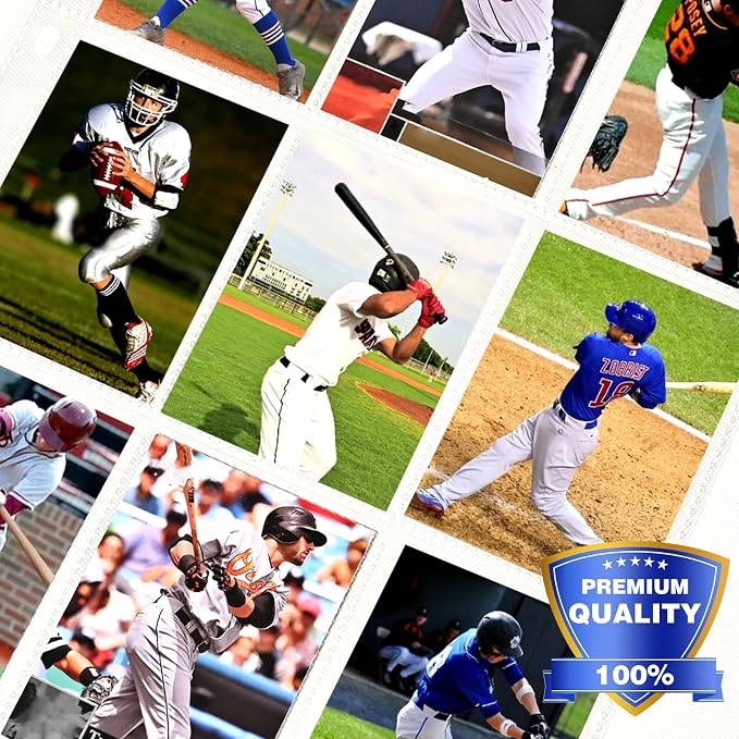 200 Pack 9 Pocket Card Sleeves Binder Sheets, Holds 3600 Cards, Trading Card Sleeves for 3 Ring Binder, Protective Pages Sheets for Baseball, Football, Business, Game Cards - Image 6