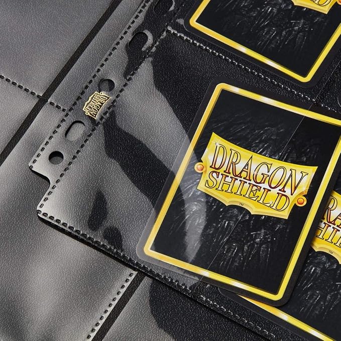Dragon Shield AT-10301 Portfolio: 18-Pocket Pages Collectors Binder Black – 50 Pages - Image 4