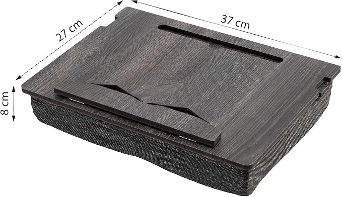 Book Stand for Reading in Bed with Storage – Book Holders for Reading Hands Free, Bed Book Holder and Book Display Stand, Perfect Book Stands for Reading, Study, Bed or Desk Use (Black) - Image 5