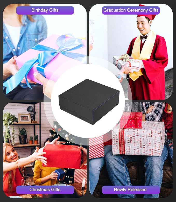 MoKo Trading Card Storage Box for MTG, 3000+ Card Organizer, Black Purple | MTG Deck Box, w/ 24 Colorful Dividers & 4 Card Supporters, MTG Card Storage for Magic Game, TCG, PTG Baseball and Sport Cards - Image 8