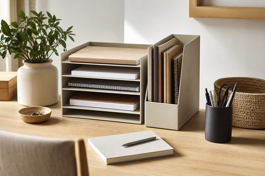 Unbranded practical sequence scene featuring practical productivity-supporting organization