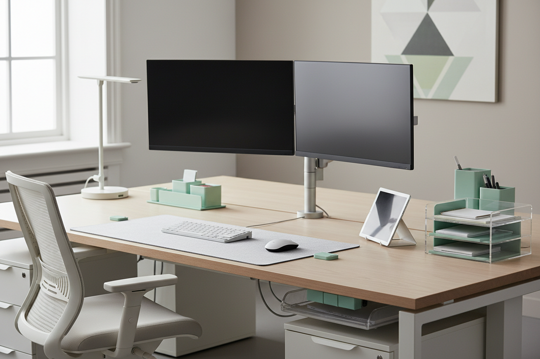 A Desk Feels Organized Until the Order Shifts