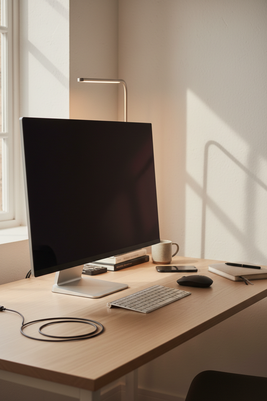 A More Thoughtful Home Office Starts With What You Remove