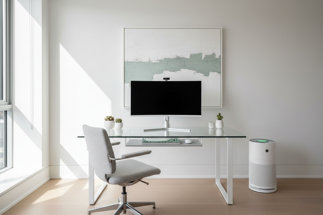 The Breath of Focus: Sensory Engineering in the Pure Office