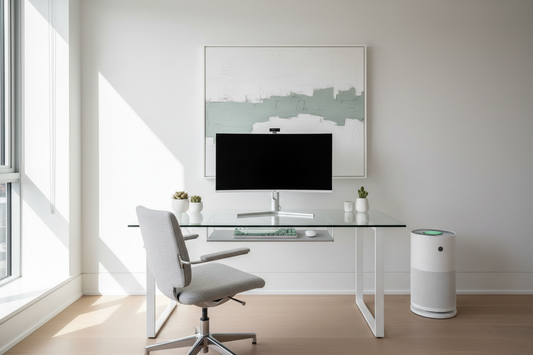 The Breath of Focus: Sensory Engineering in the Pure Office