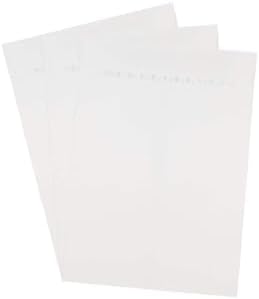JAM PAPER 7 1/2 x 10 1/2 Open End Commercial Envelopes with Peel and Seal Closure - White - 100/Pack - Image 3