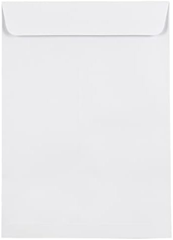 JAM PAPER 7 1/2 x 10 1/2 Open End Commercial Envelopes with Peel and Seal Closure - White - Bulk 250/Box - Image 4
