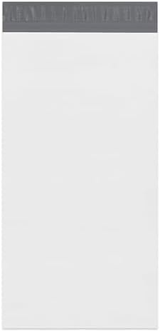 Tape Logic White Long Poly Mailer, 13"L x 45"W, Pack of 50 | Self-Sealing Durable Plastic Envelope for Secure Shipping, Packaging, & Storage, Ideal for Personal & Small Business Shipping Needs , 13x45 by TapeLogic