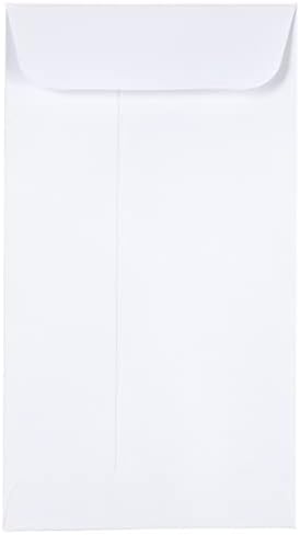 JAM PAPER #6 Coin Business Envelopes with Peel and Seal Closure - 3 3/8 x 6 - White - 25/Pack - Image 4