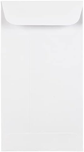 JAM PAPER #5 Coin Business Envelopes with Peel and Seal Closure - 2 7/8 x 5 1/4 - White - Bulk 250/Box - Image 4