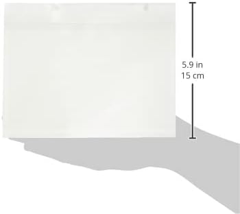 Triplast 200 x A6 Plain Document Enclosed Wallet (158 x 110 mm) | Peel & Seal Clear Plastic Envelopes/Sleeves/Pockets/Wallets | Attach Invoices, Packing Lists & Delivery Notes to Parcels - Image 3