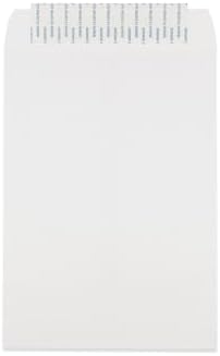 JAM PAPER 7 1/2 x 10 1/2 Open End Commercial Envelopes with Peel and Seal Closure - White - 100/Pack - Image 2