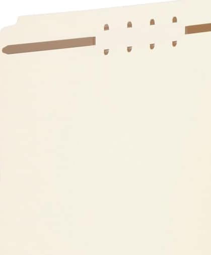 Staples Reinforced Classification Folders, Letter Size, 2" Expansion, Manila, Durable Fastener Design – 100/Carton - Image 5