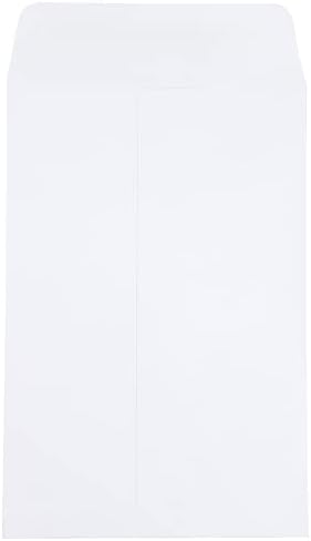 JAM PAPER 6 x 9 Open End Catalog Colored Envelopes with Peel & Seal Closure - White - Bulk 250/Box - Image 3