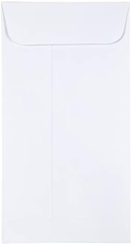JAM PAPER #7 Coin Business Envelopes with Peel and Seal Closure - 3 1/2 x 6 1/2 - White - 100/Pack - Image 4