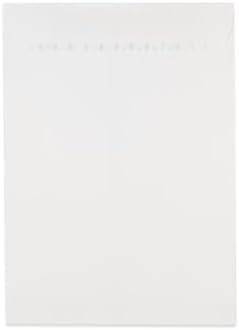 JAM PAPER 7 1/2 x 10 1/2 Open End Commercial Envelopes with Peel and Seal Closure - White - 100/Pack by JAMPaper