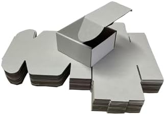 4x4x2 Shipping Boxes Set of 100, White Small Corrugated Cardboard Box, Mailer Box - Image 4