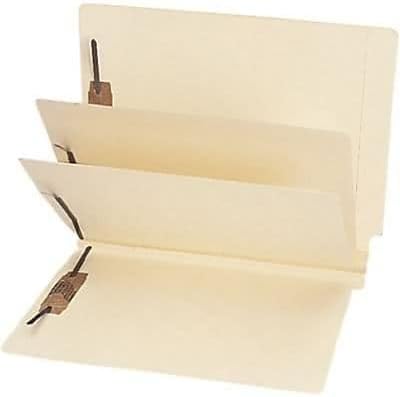 End-Tab Manila Classification Folders, 2-Dividers, 15/Bx by MEDICAL+ARTS+PRESS