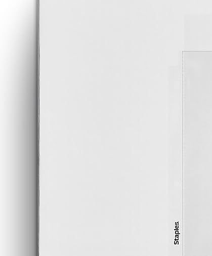 Staples Medium‑Weight Sheet Protectors, Clear, Archival‑Safe, Top‑Loading Design, Fits Standard 3‑Ring Binders, 150/Carton - Image 5