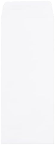 JAM PAPER #14 Policy Open End Catalog Commercial Envelopes with Peel and Seal Closure - 5 x 11 1/2 - White - Bulk 250/Box - Image 3