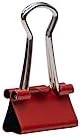 JAM PAPER Colorful Binder Clips - Extra Small - 3/5 Inch (15 mm) - Red Binderclips - 30/Pack - Image 5