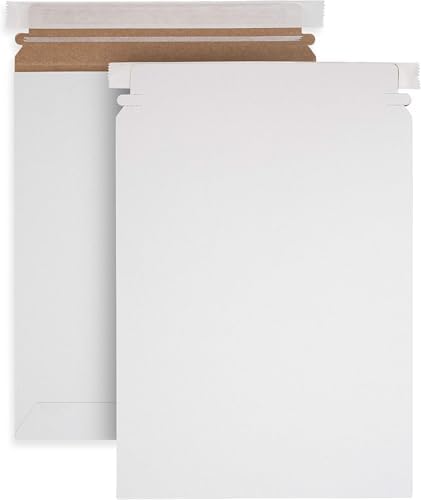 MT Products White Flat Shipping Envelopes 11" x 13.5" - Self-Seal Mailing Envelopes (Pack of 100) - Made in the USA - Image 7