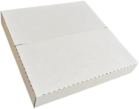 50 pack Letter Size Corrugated Mailer,12x12x2'', White,Height Adjustable - Image 4