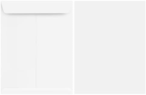 Catalog Envelope, Plain, 24lb, 6-1/2 x 9-1/2 Inches, 500/Box, White - Image 3