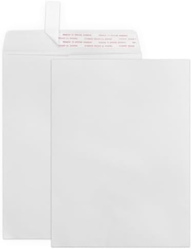 Goefun 9x12 Manilla Envelopes, White, 25 Pack by Goefun