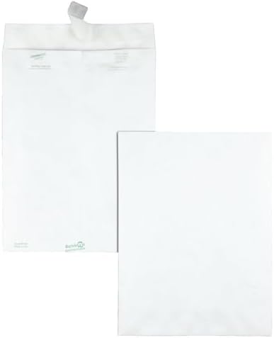 Quality Park Survivor 9 x 12 Catalog Envelopes made with DuPont Tyvek Material, Self Sealing, Puncture, Tear & Moisture Resistant, 100/Box (QUAR1460) - Image 2