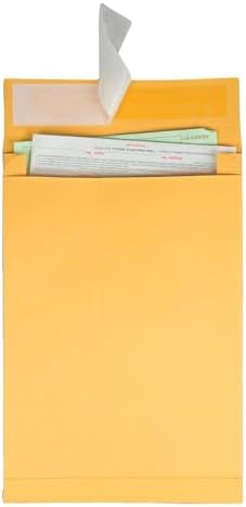 Quality Park Expansion Envelopes, Plain, 40 lbs., 10 x 13 x 2 Inches, 25 per Pack, Kraft (93336), Light Brown - Image 2